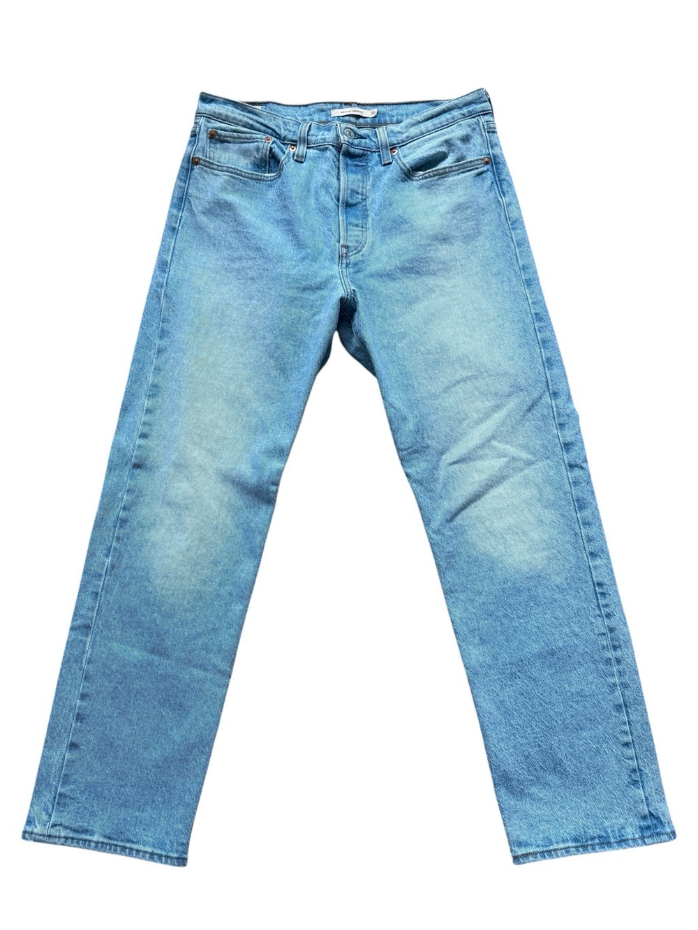 Levi’s Premium Wedgie Straight Jeans 30x27 High Rise Vintage Wash Mom Jeans